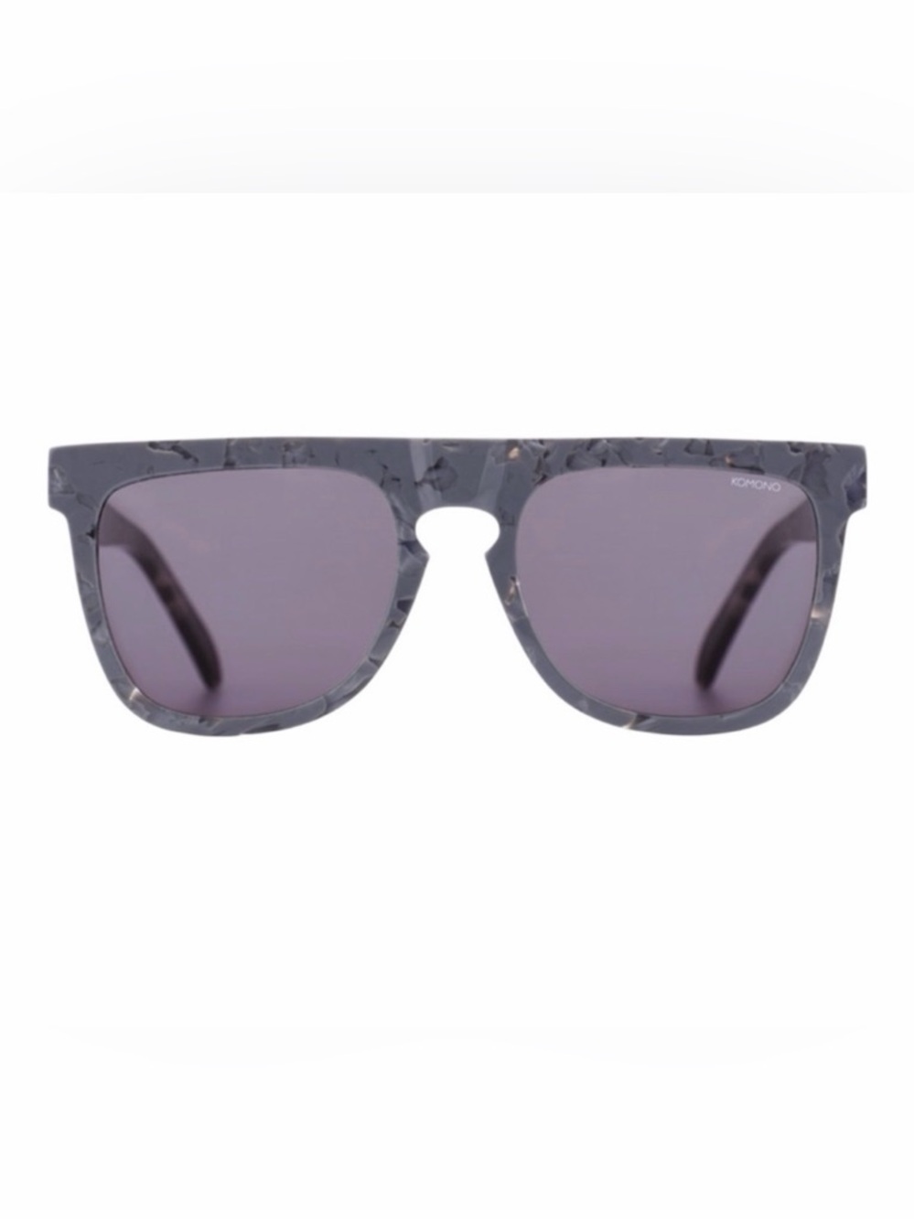 KOMONO Bennet Concrete Sunglasses NEW gray